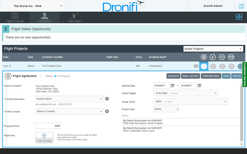 PilotPortal Flight Agreement