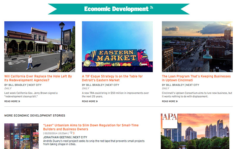 Next City Topic Page